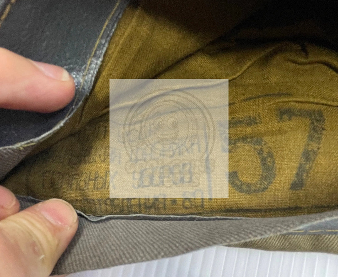 Soviet Pilotka Cap Hat Military Army USSR Genuine - Cool Coins & Notes