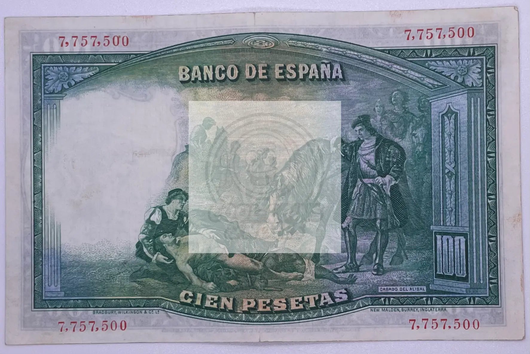 Spain 100 Peseta 1931 P 83, AU Banknote - Cool Coins & Notes