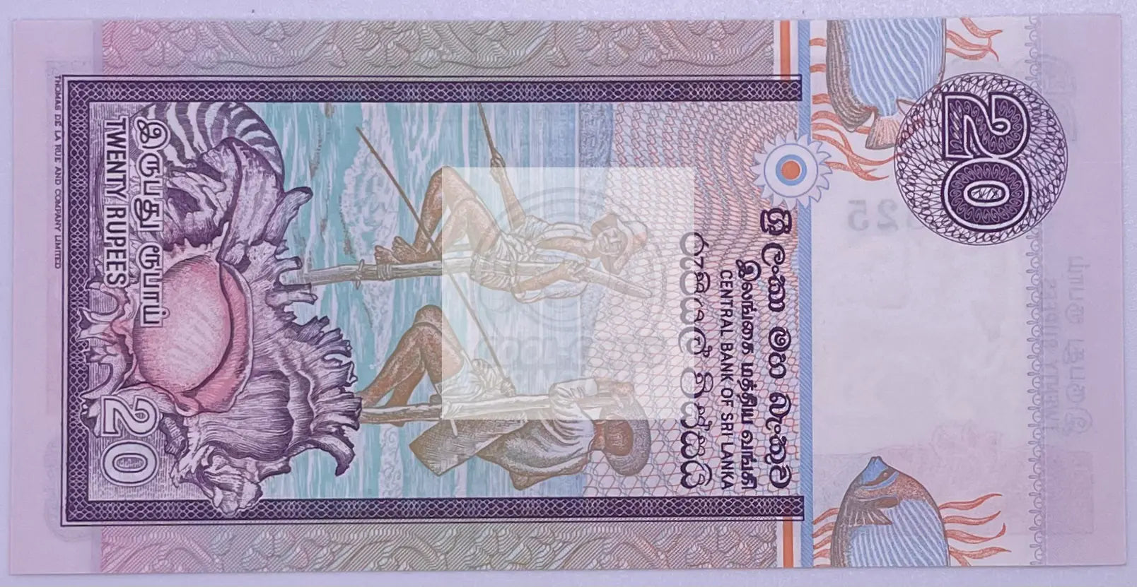 Sri Lanka 20 RUPEES P-103 1991 Ceylon UNC Bird - Cool Coins & Notes
