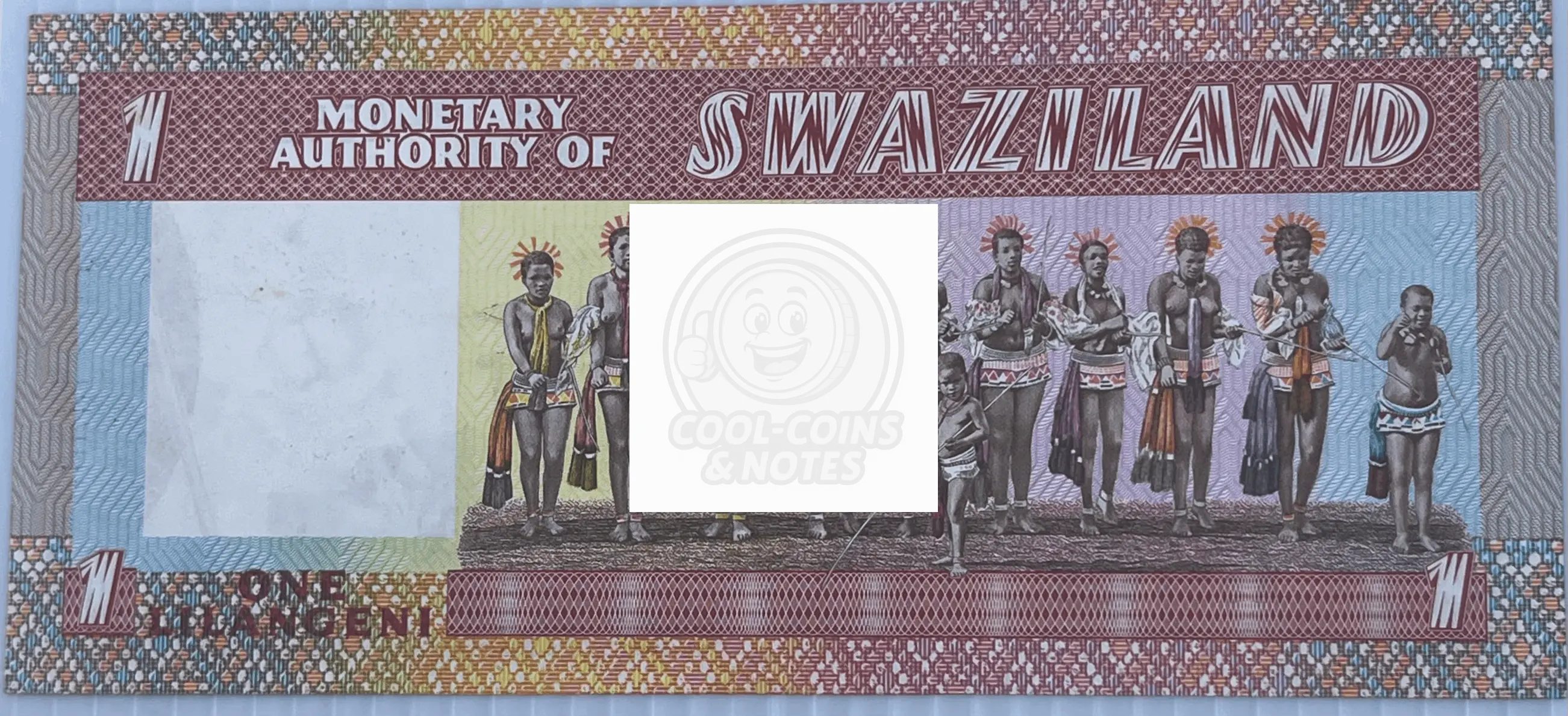 Swaziland 1974 1 Lilangeni P-1a UNC World Banknote Currency