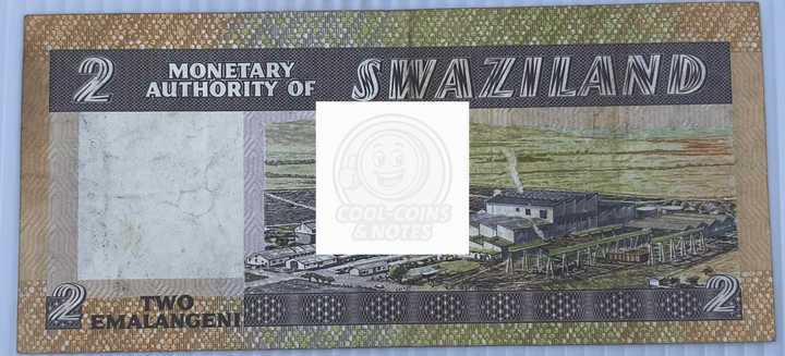Swaziland 1994 2 Emalangeni P-18b UNC World Banknote Currency