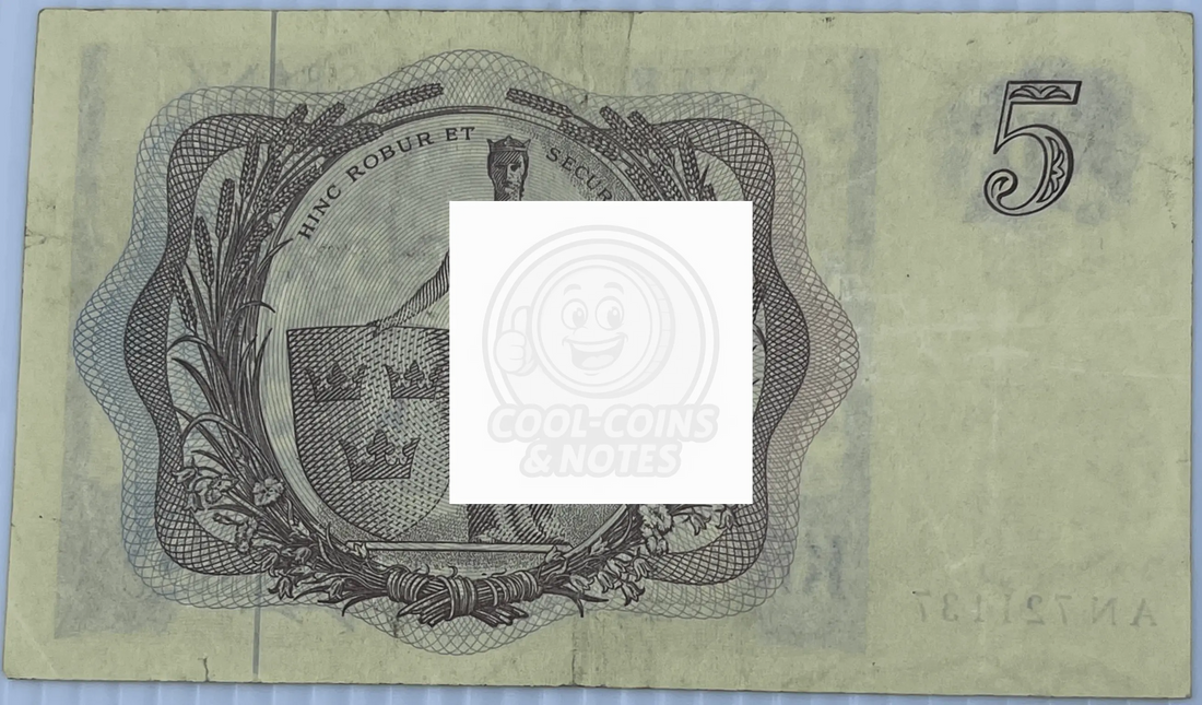 Sweden 1962 10 Kronor P-50 Used World Banknote