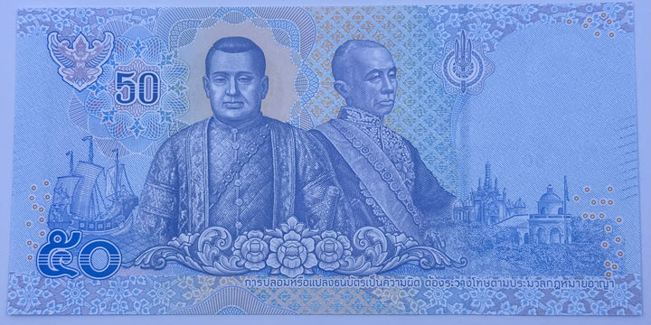 Thailand 2018-2019 50 Bhat P-136 UNC Banknote Cool Coins & Notes 