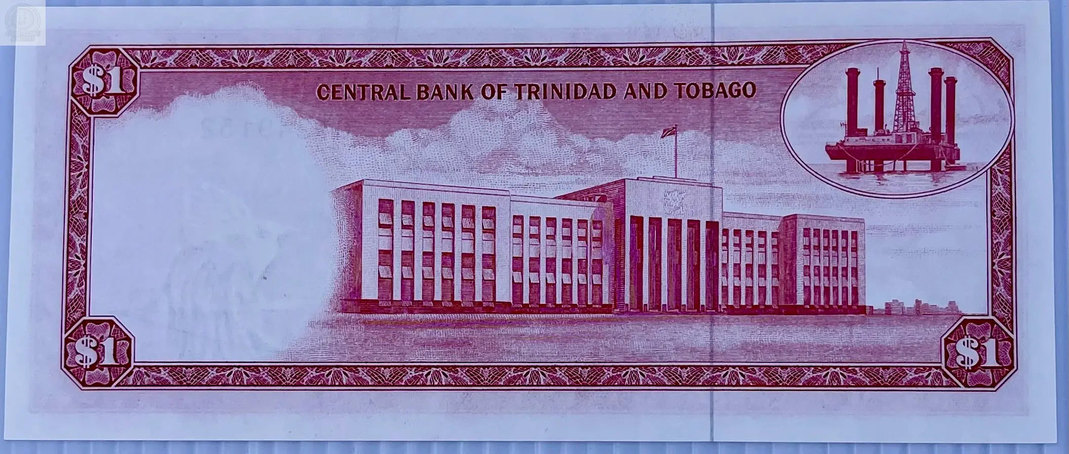 Trinidad & Tobago 1977 1 Dollar P-30 UNC World Banknote Aim Later Shop