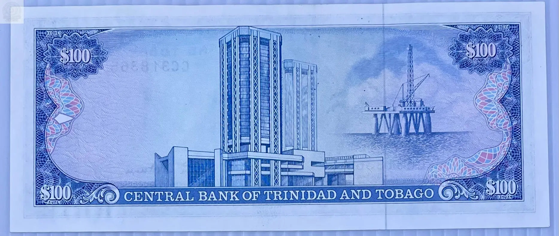 Trinidad & Tobago 1985 100 Dollars P-40 UNC World Banknote Aim Later Shop