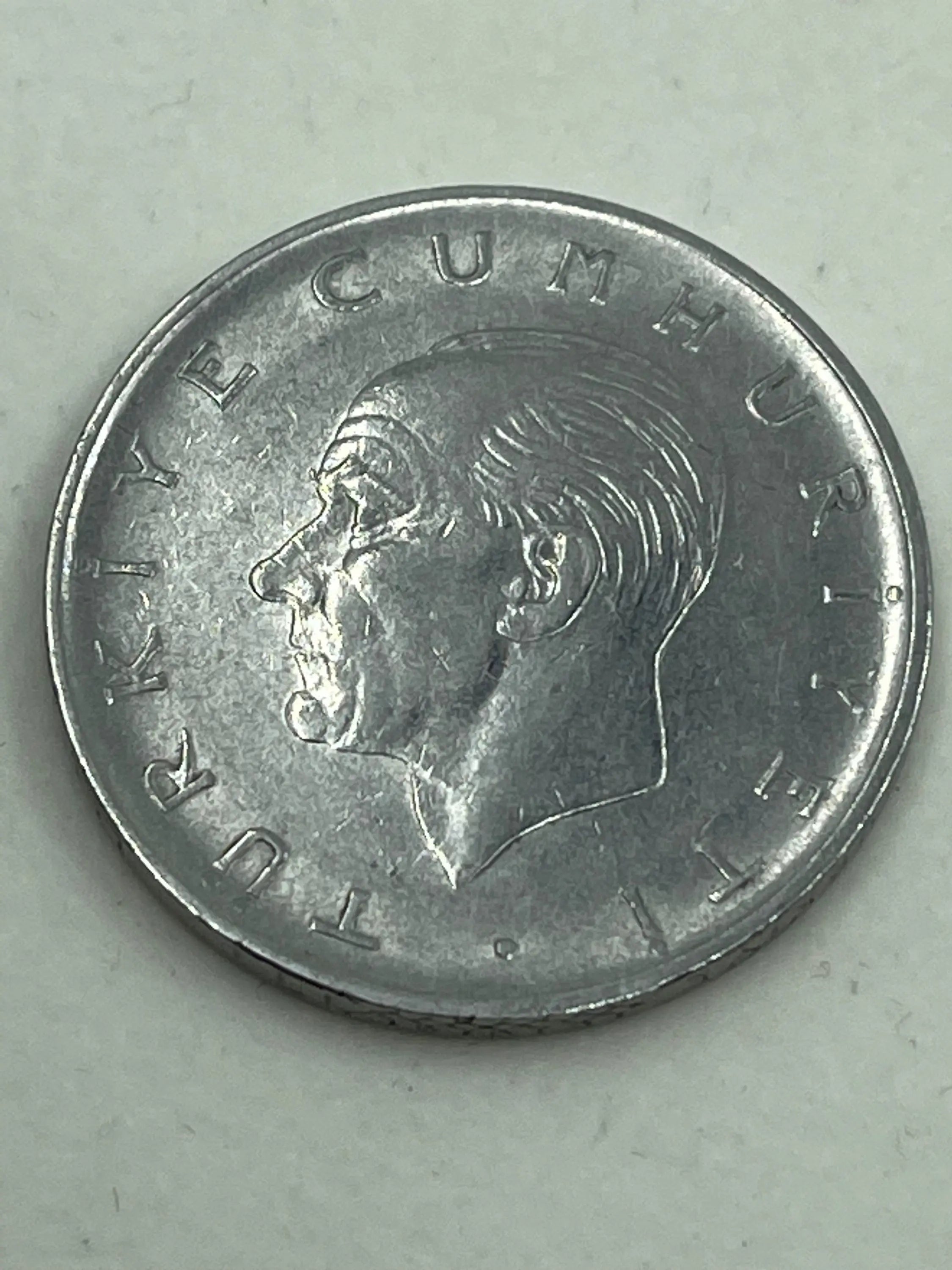 Turkey 1967 1 Lira Coin UNC - Cool Coins & Notes