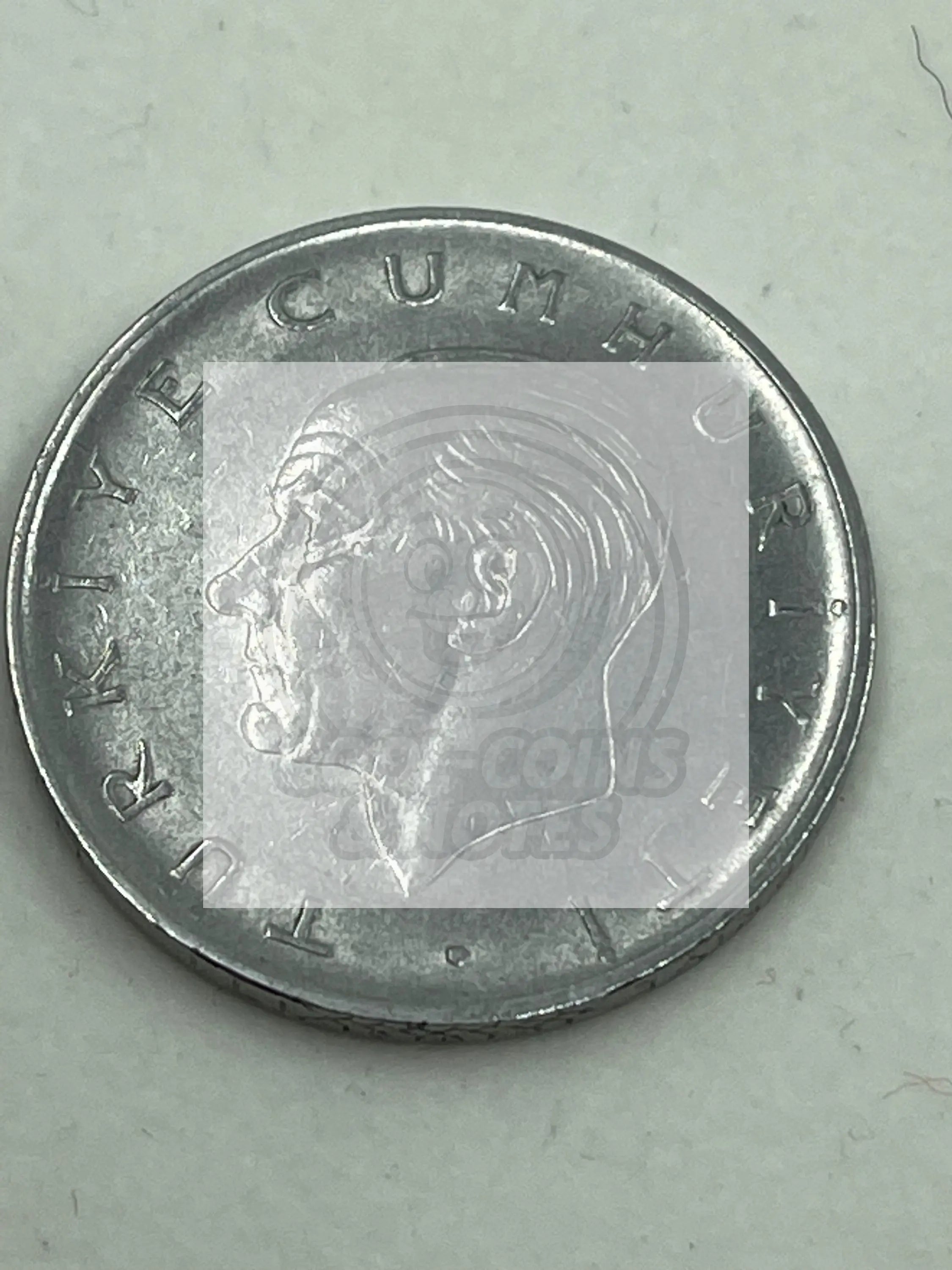 Turkey 1967 1 Lira Coin UNC - Cool Coins & Notes