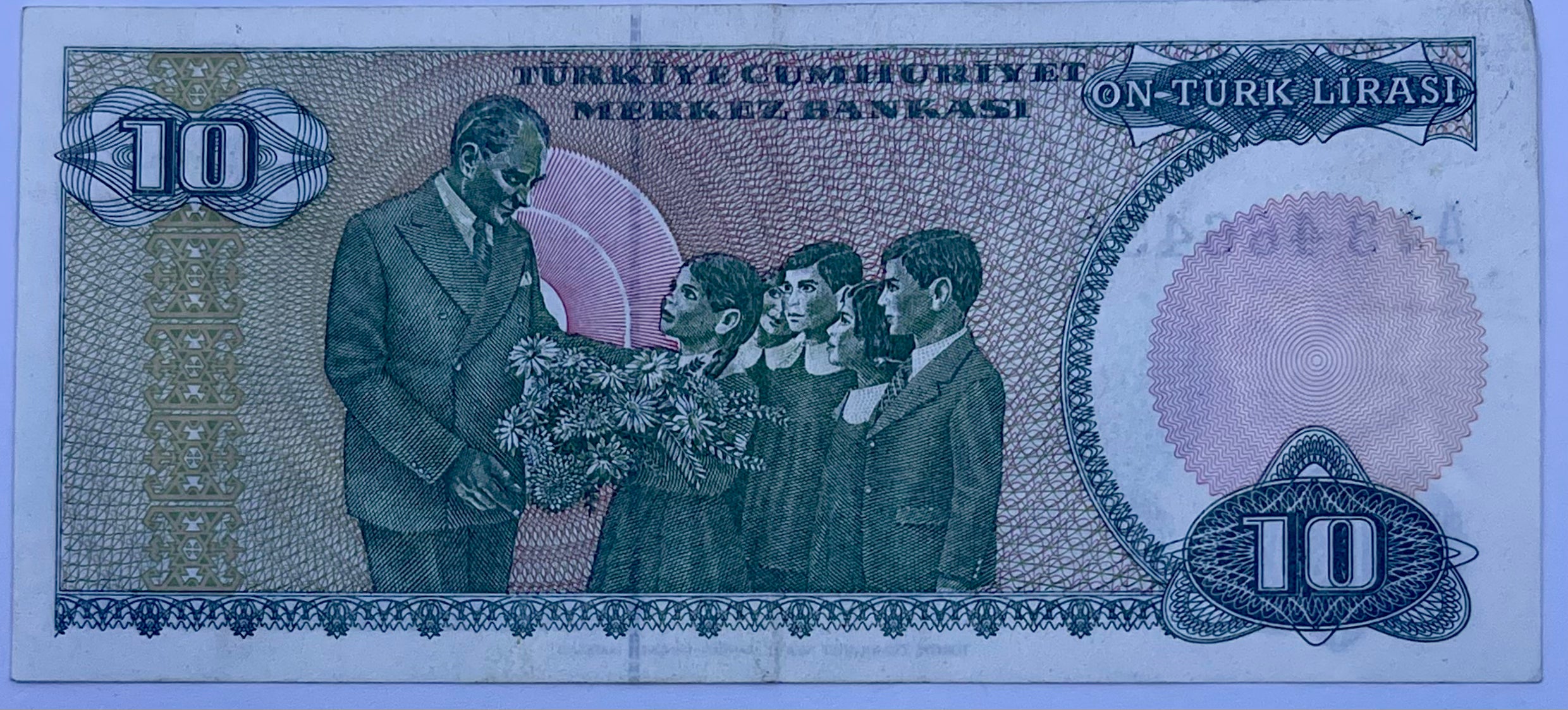 Turkey 1979 10 Lira P-192 Used World Banknote Cool Coins & Notes 