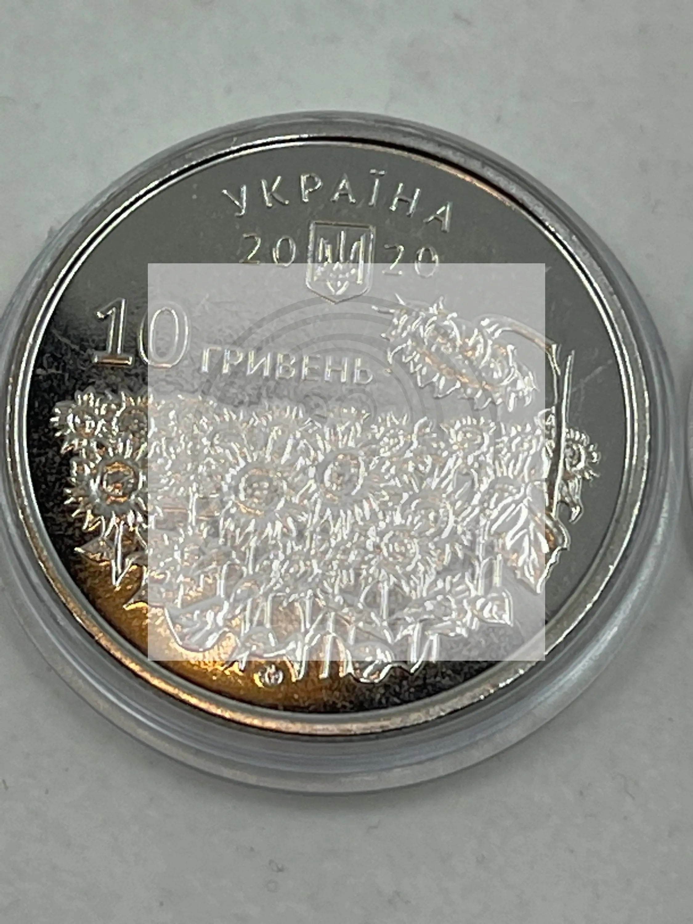 UKRAINE 2020 10 HRYVEN, REMEMBRANCE DAY OF THE FALLEN DEFENDERS - SUNFLOWER, UNC - Cool Coins & Notes
