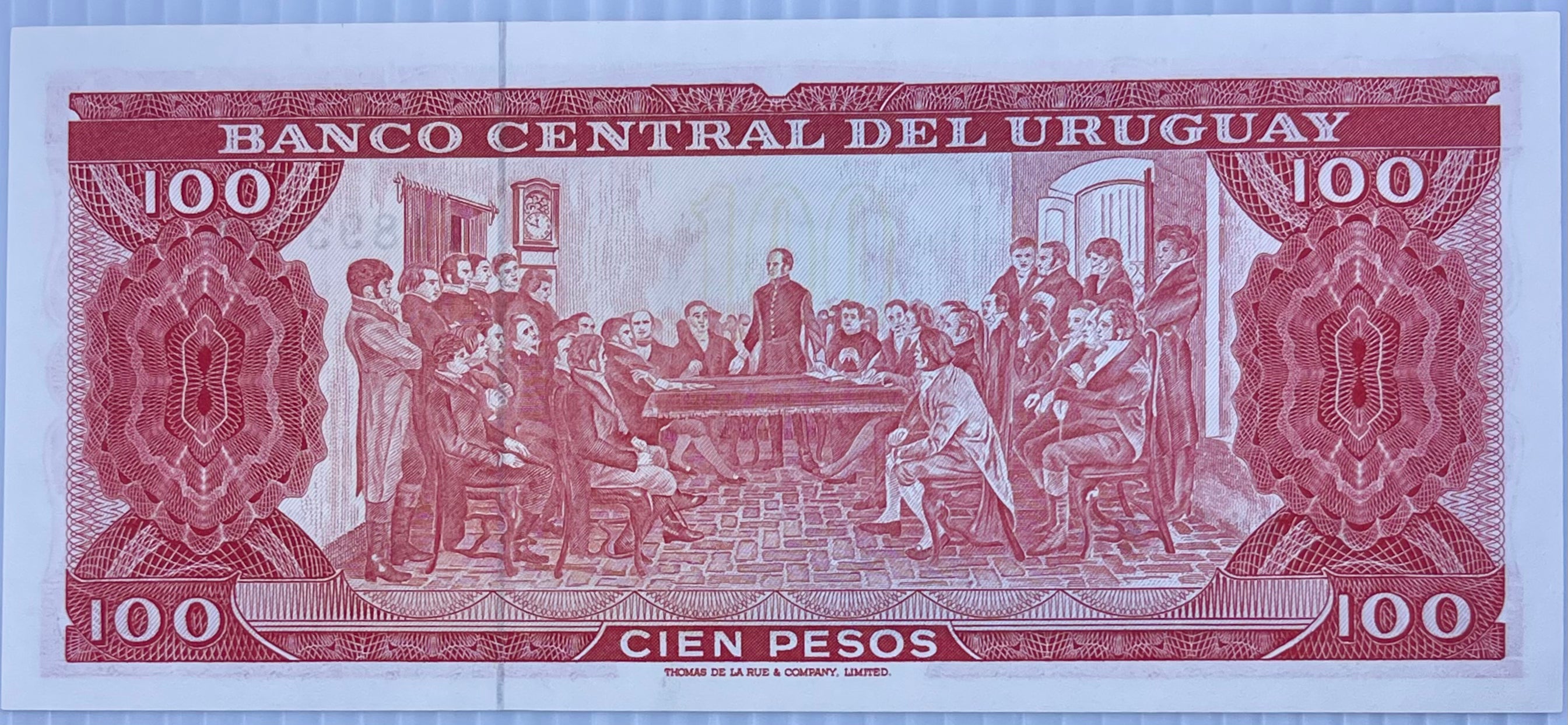 URUGUAY 1971 100 PESOS P-47 UNC  World Banknote Currency - Cool Coins & Notes