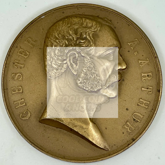 US Mint Chester A. Arthur Presidential Medal 1881 Bronze 77