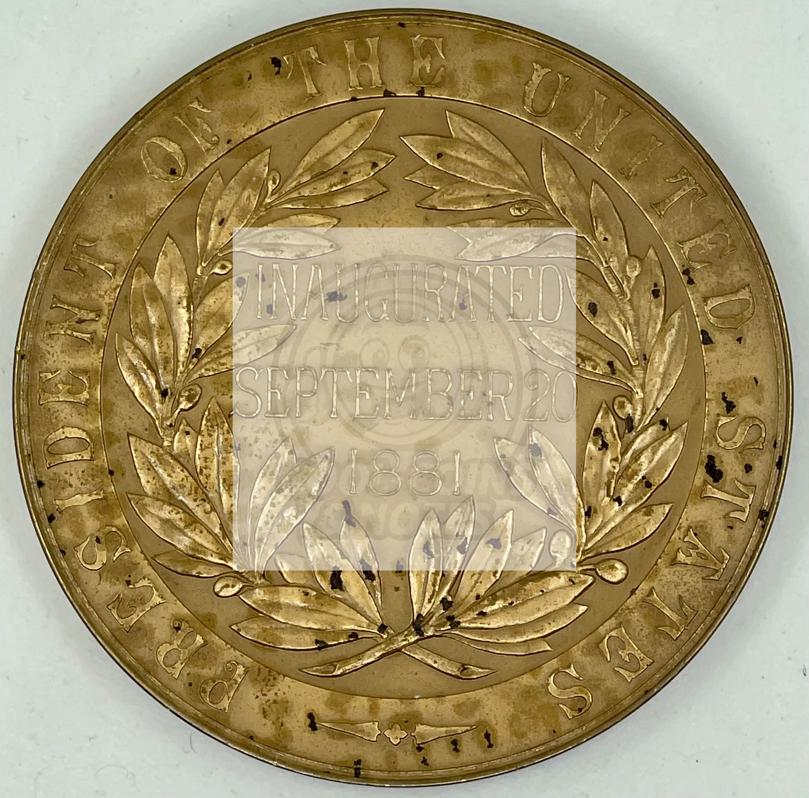 US Mint Chester A. Arthur Presidential Medal 1881 Bronze 77 - Cool Coins & Notes