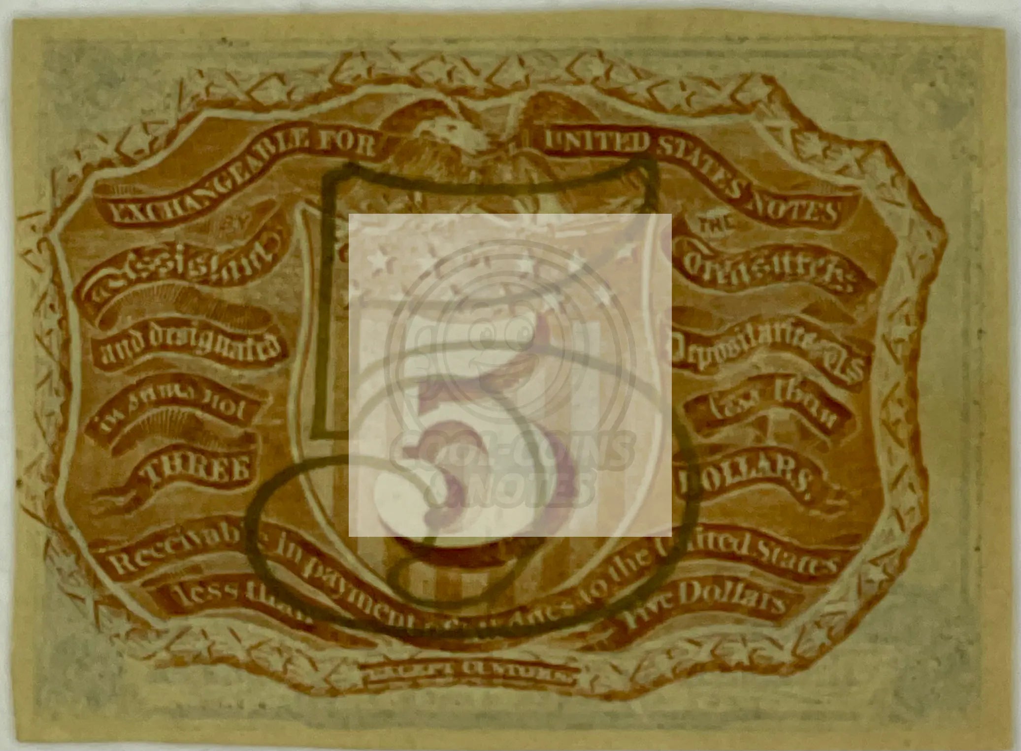 USA 1863 5 Cent Fractional Fr#1232 AU, World Banknote - Cool Coins & Notes