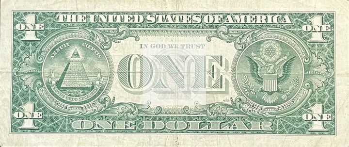 USA 1957 B $1 Dollar Silver Cert Circulated Banknote Cool Coins & Notes 
