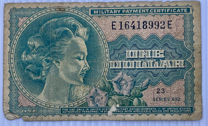 USA 1970 1 Dollar P-M95 MPC Used Banknote - Cool Coins & Notes