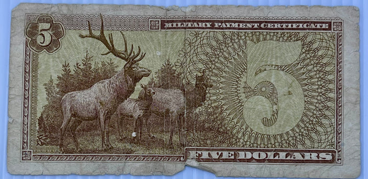 USA 1970 5 Dollars PM-96 Used Banknote - Cool Coins & Notes