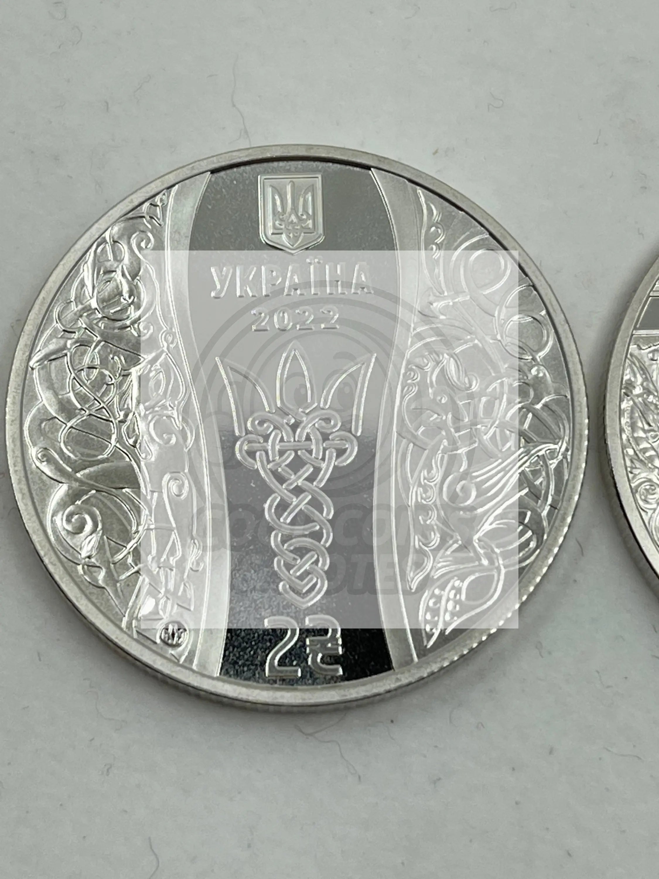Ukraine 2 Hryvnias 2022 Elizaveta Yaroslavna UNC - Cool Coins & Notes