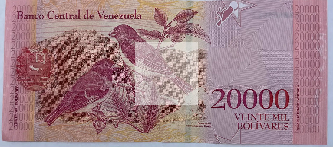 Venezuela 2015 200 Bolivares P-93d Bird UNC P93 - Cool Coins & Notes