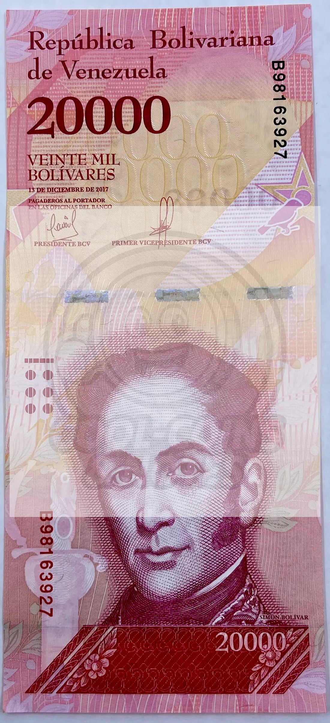 Venezuela 2015 200 Bolivares P-93d Bird UNC P93 - Cool Coins & Notes