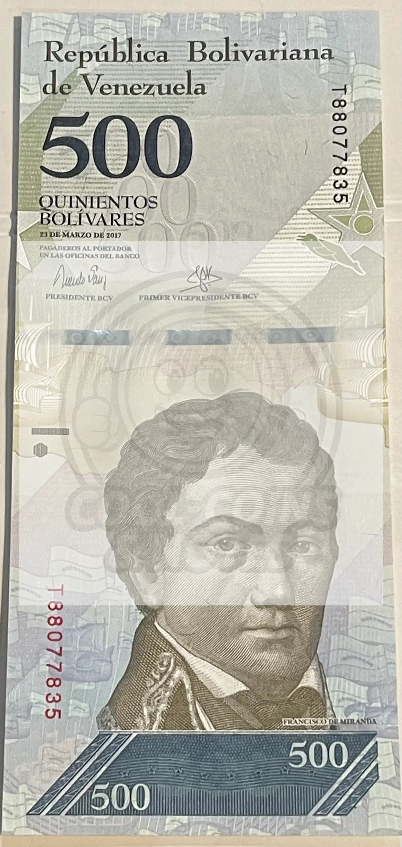 Venezuela 2017 500 Bolivares P94 UNC World Banknote Currency - Cool Coins & Notes