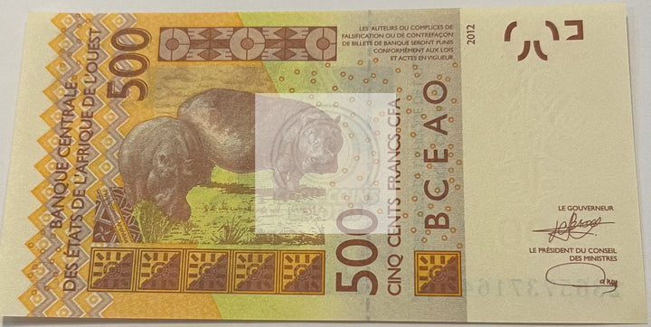 West African States - Senegal 500 Francs 2023, P-719KL, UNC World Banknote Curre - Cool Coins & Notes