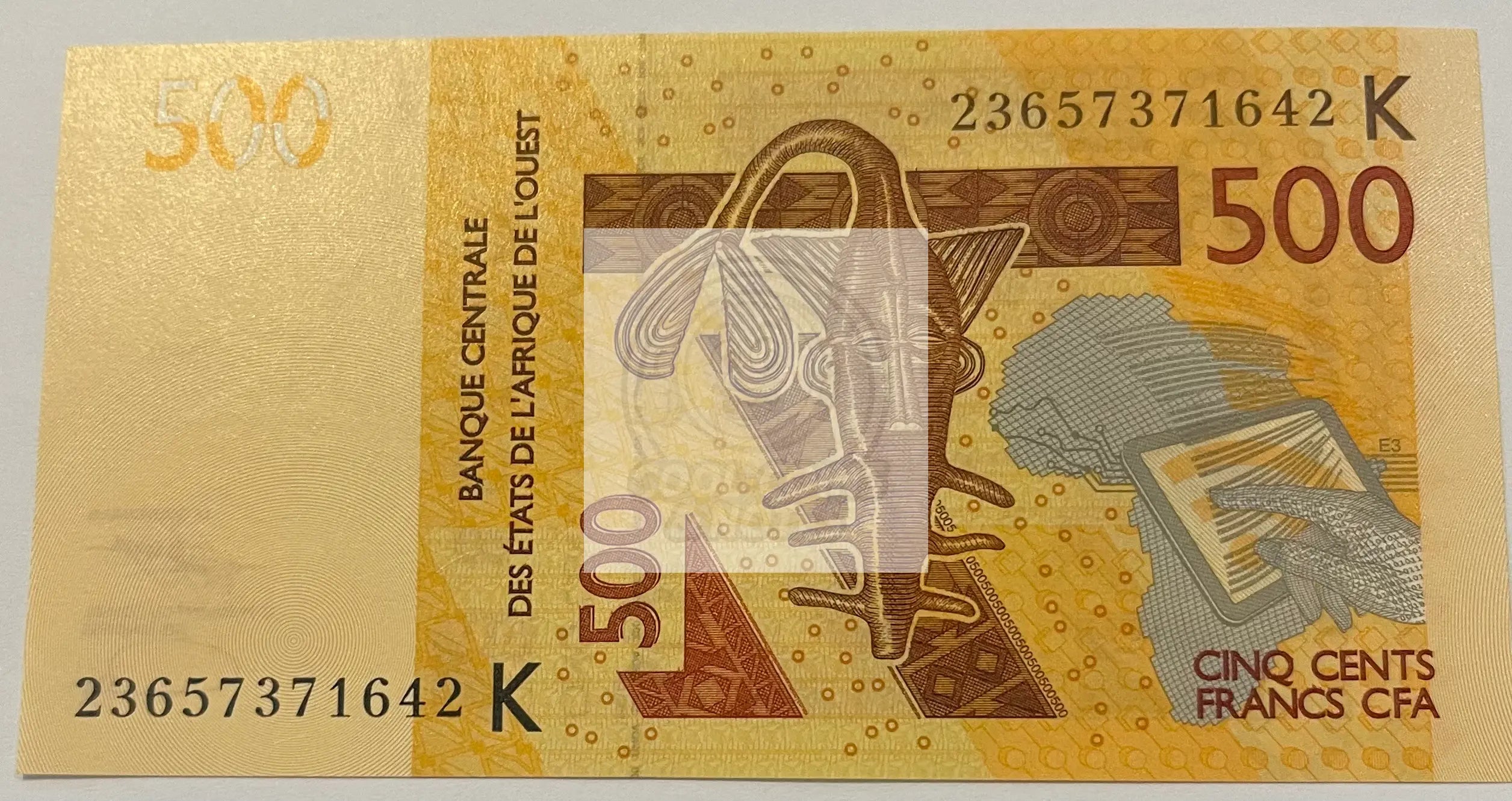 West African States - Senegal 500 Francs 2023, P-719KL, UNC World Banknote Curre - Cool Coins & Notes