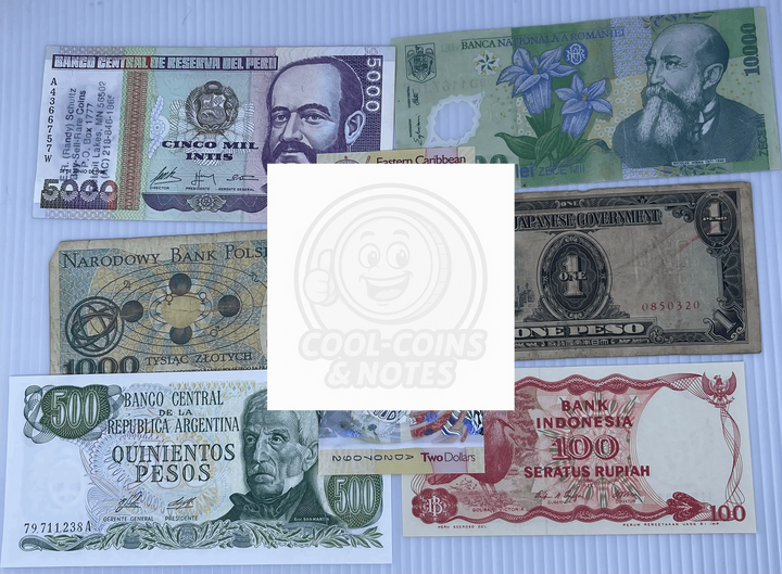 World Currency Starter Collector Set – A Unique Gift for Currency Enthusiasts