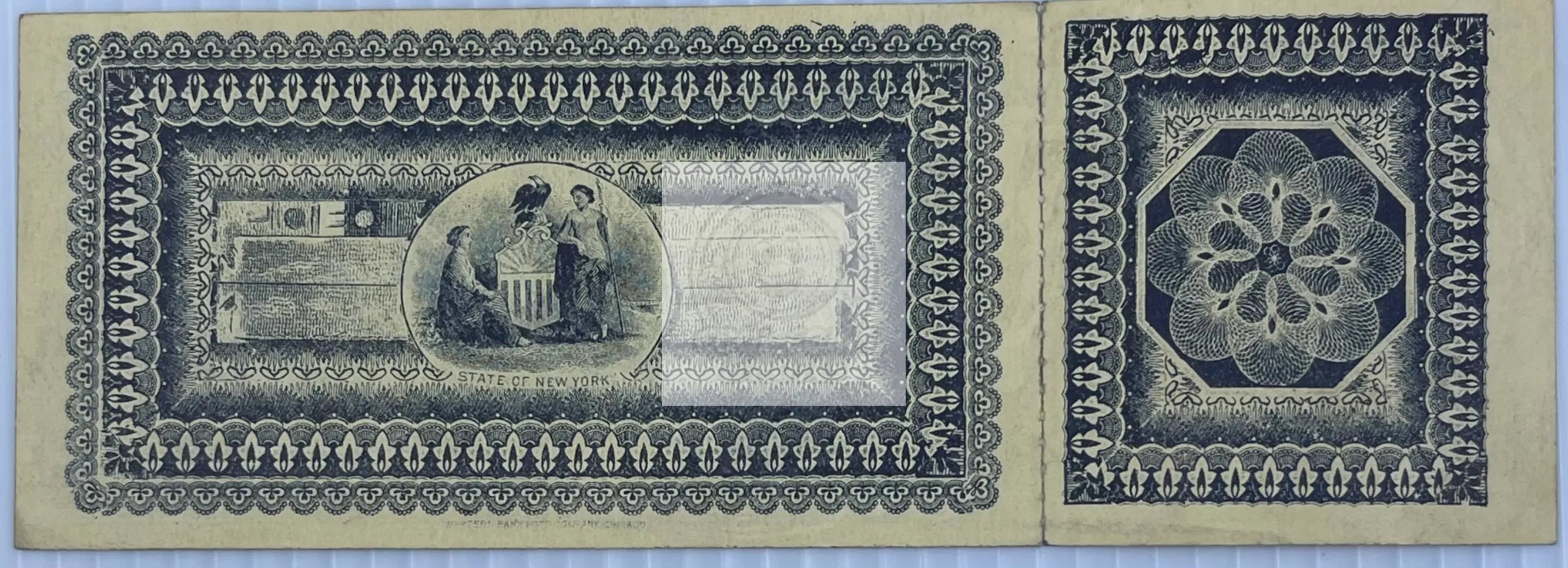 Worlds Fair Chicago 1893 Manhattan Day Unused Ticket - Cool Coins & Notes