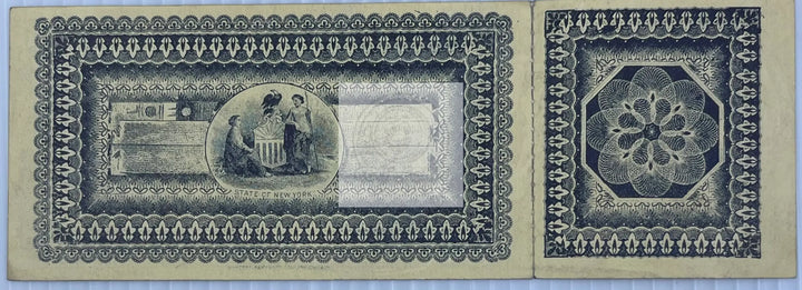 Worlds Fair Chicago 1893 Manhattan Day Unused Ticket - Cool Coins & Notes