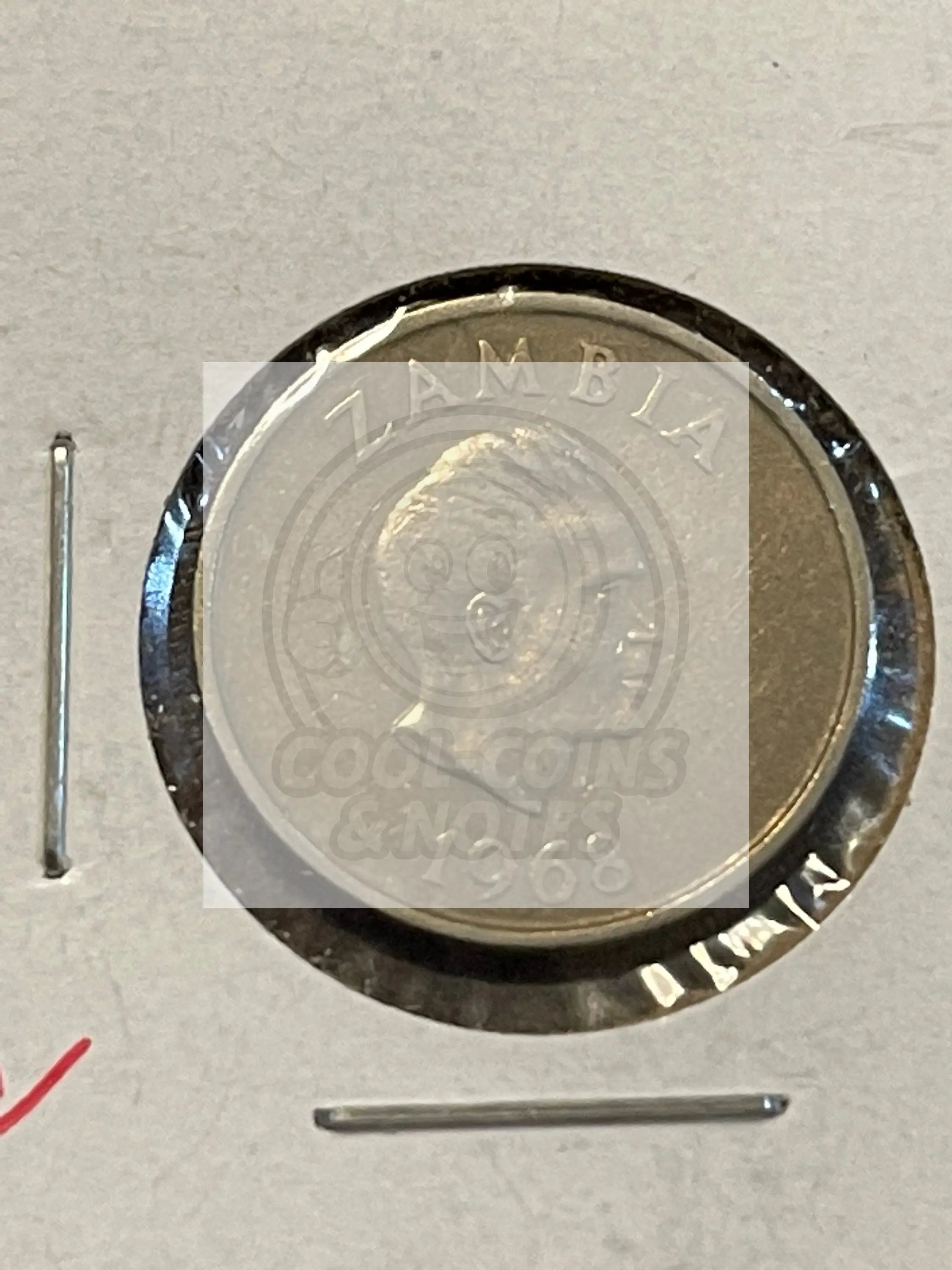 Zambia 1968 5 Ngwee Coin KM#11 - Cool Coins & Notes