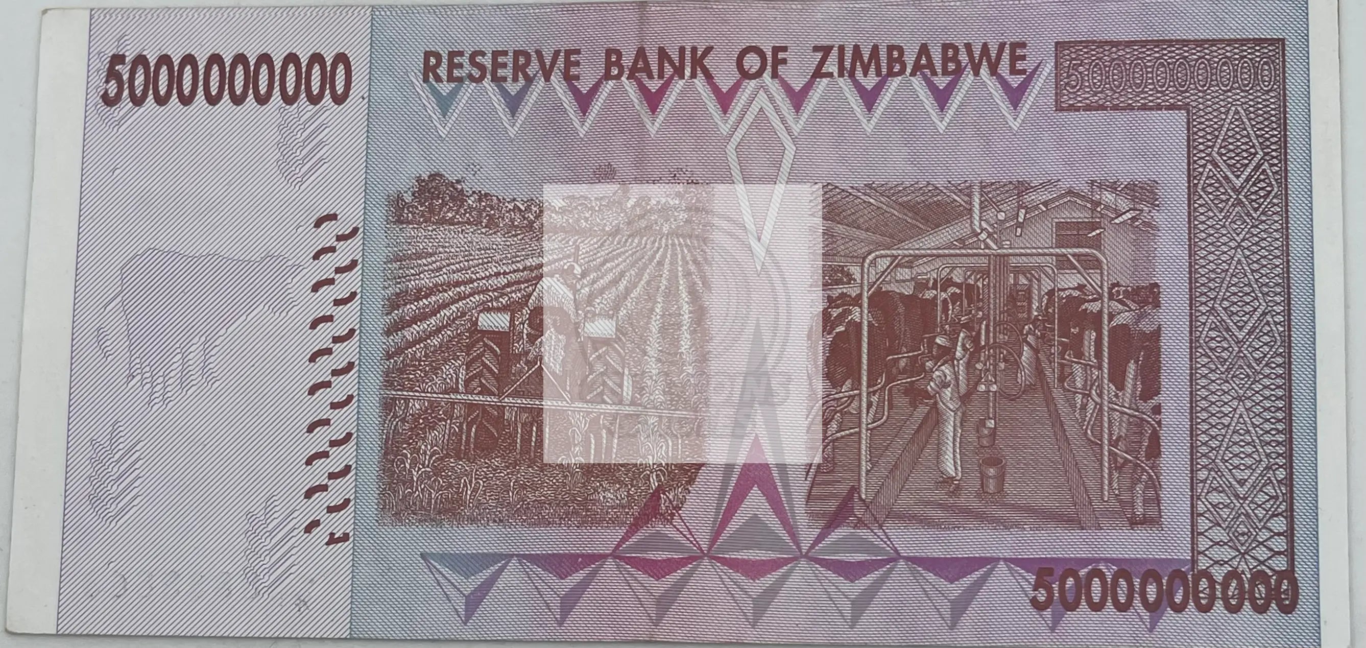 Zimbabwe 5 Billion Dollars, 2008, P-84, Used World Banknote - Cool Coins & Notes