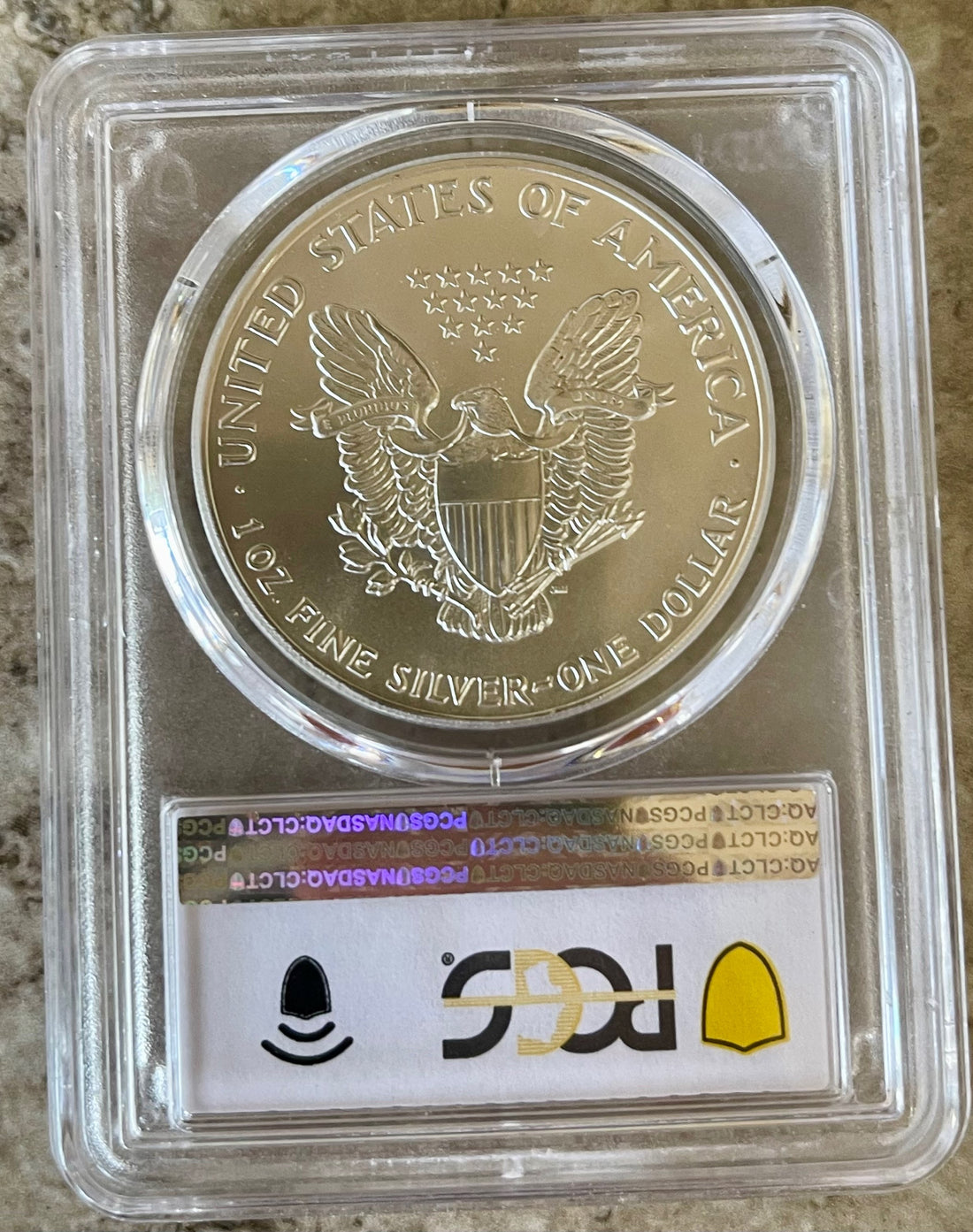 1992 $1 American Silver Eagle PCGS MS 69 - Cool Coins & Notes
