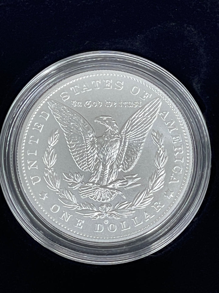 2021-O Morgan Silver Dollar New Orleans In OGP Coin - Cool Coins & Notes