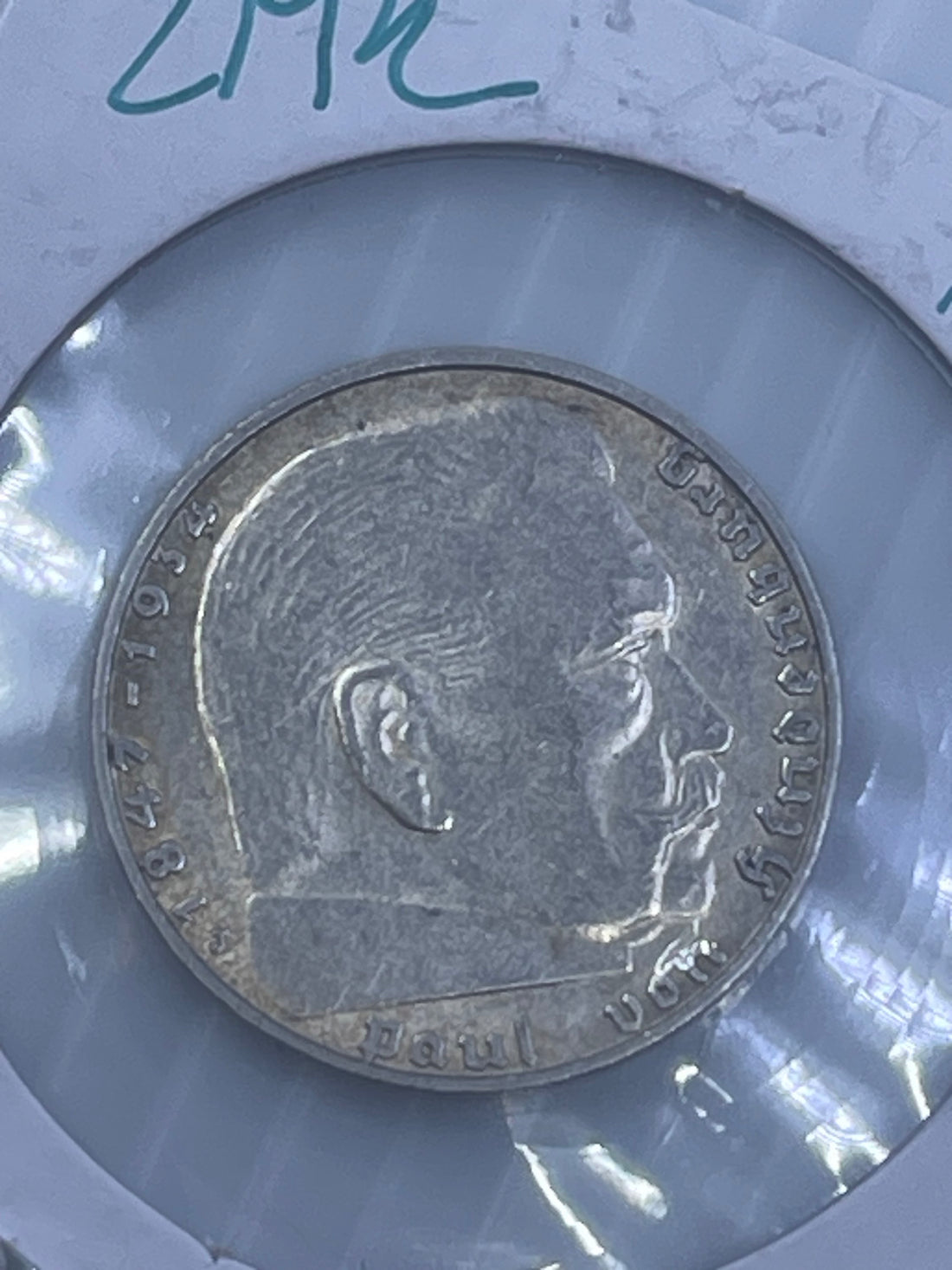 Germany 1939 J 2 Mark KM 93 WW2 Silver Coin Third Reich Reichsmark - Cool Coins & Notes
