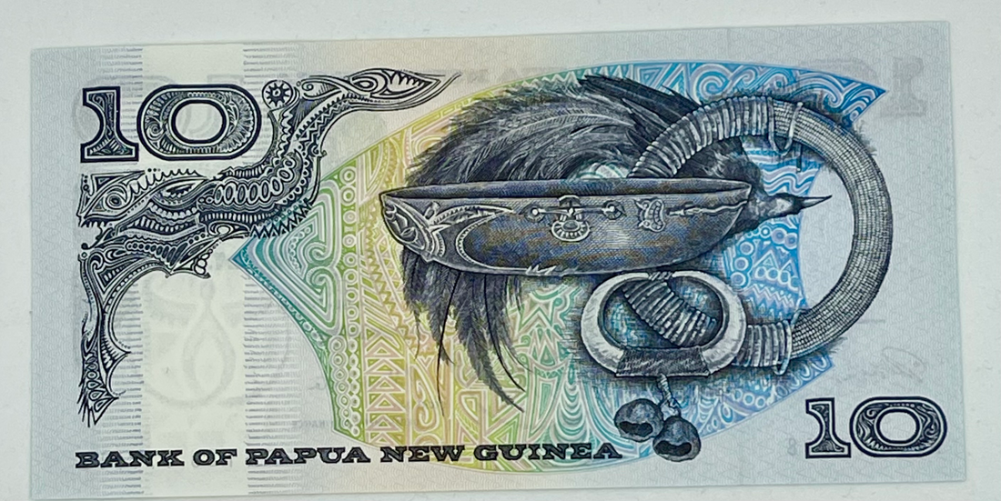 Papua New Guinea 10 Kina Banknote, 1985-1987 ND, P-7, UNC