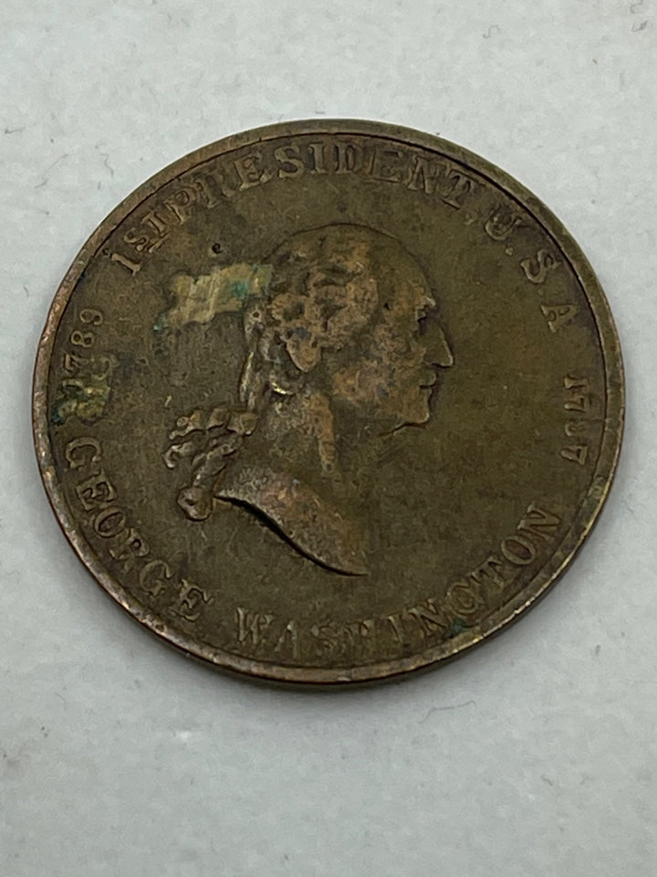 1789-1797 GEORGE WASHINGTON 1st PRESIDENT of U.S.A. Token