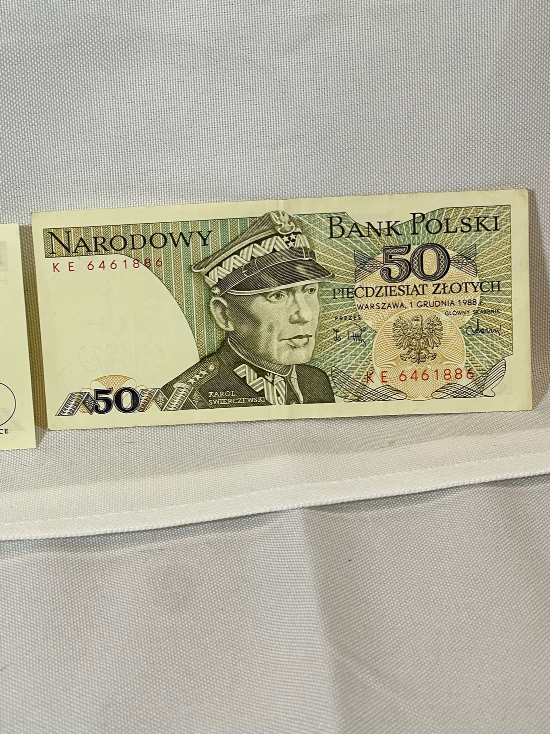 Poland 50 Złotych 1988 P14, UNC World Currency Banknote