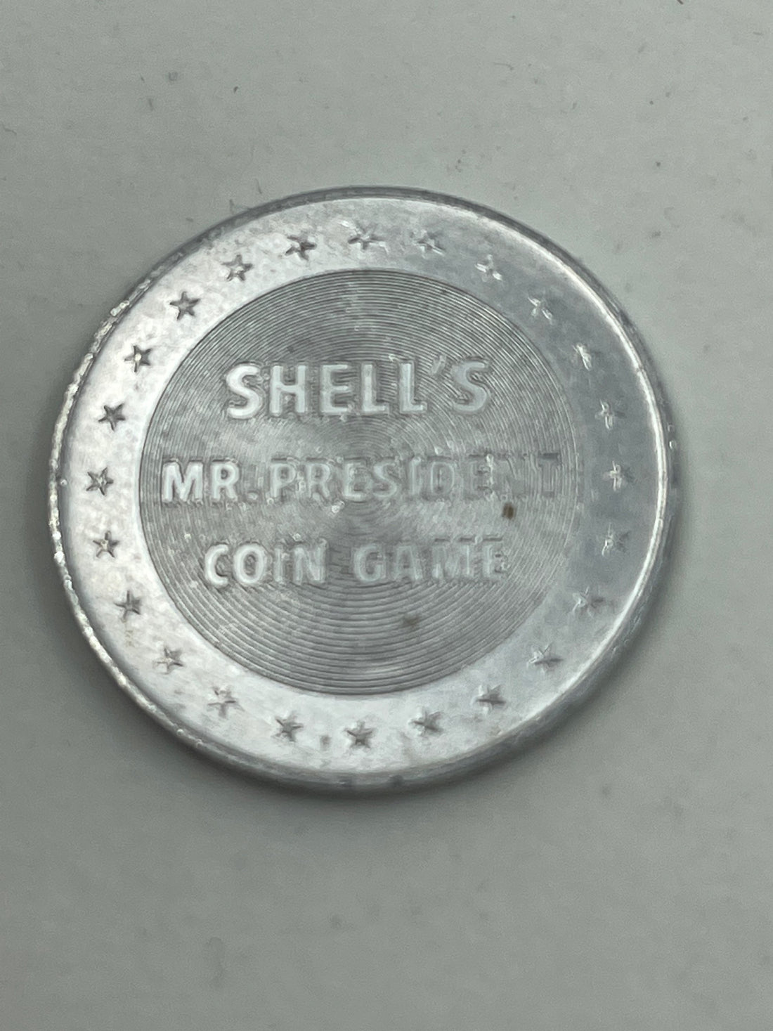 William H Taft Shells Mr President Coin Game 26mm 1909-13 Aluminum 27th