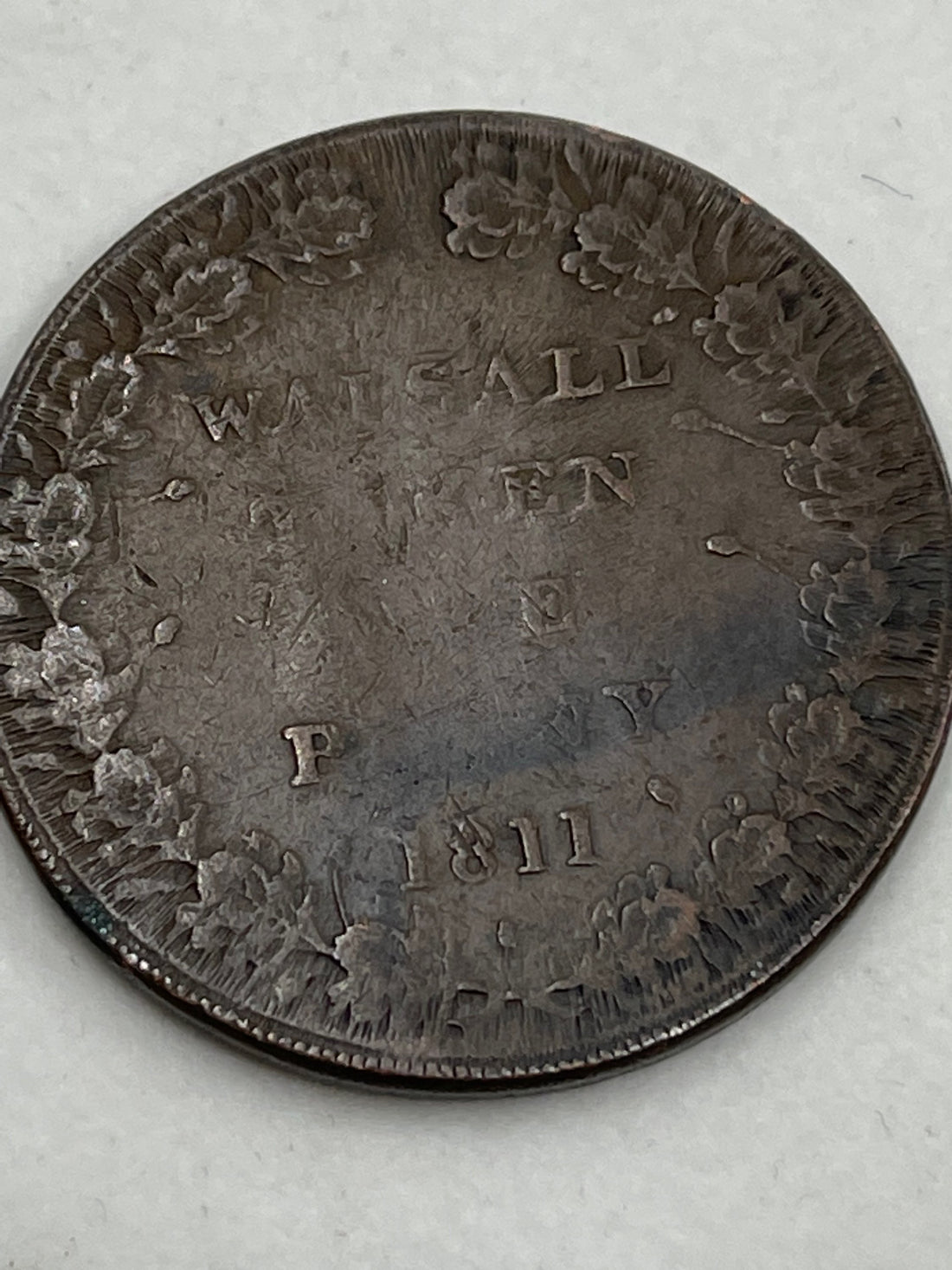 1811 Walsall, (W. 1169) Joseph Parker Token