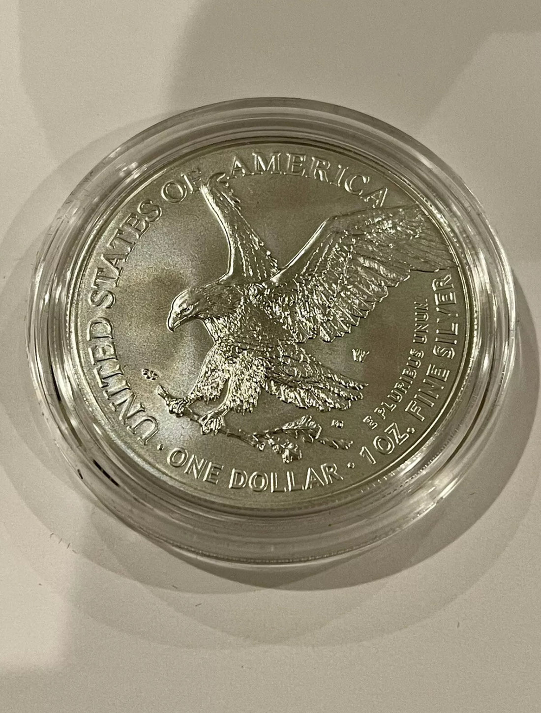 2021 W  SILVER EAGLE PROOF DOLLAR US Mint Coin with Box and COA SM141 - Cool Coins & Notes