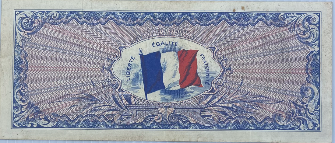France 1944 50 Francs P-117a Used World Banknote Currency