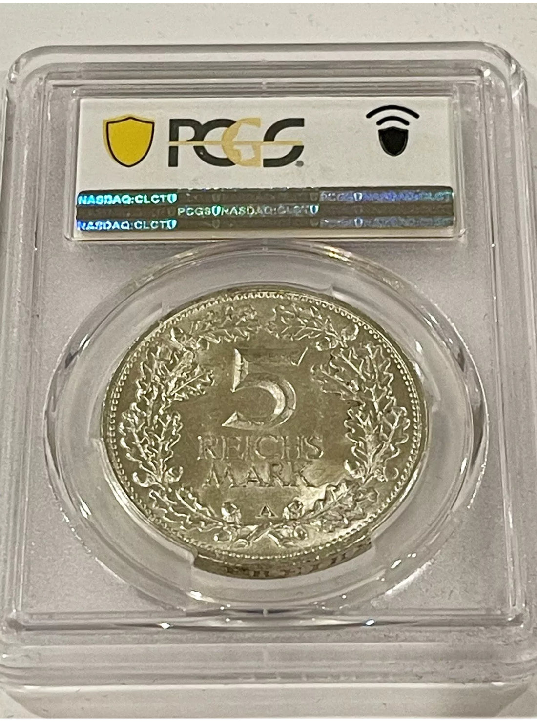 Germany, Weimar Republic: 1925-A5 RM- PCGS MS-63.        SM149 - Cool Coins & Notes