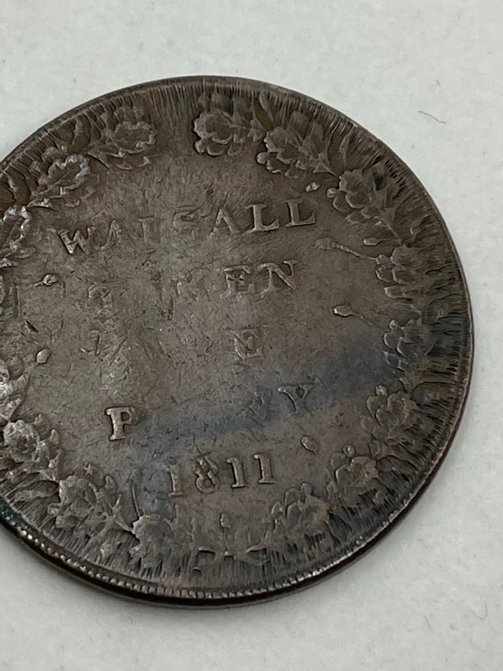 1811 Walsall, (W. 1169) Joseph Parker Token