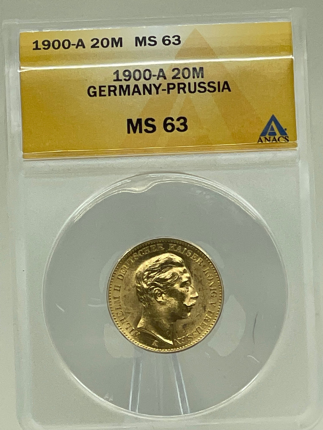 1908-A 20 Mark