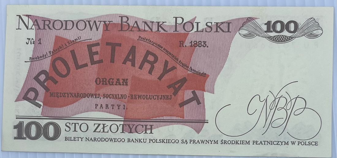 Poland 1976 100 Zloytch P-143b UNC, World Banknote Currency