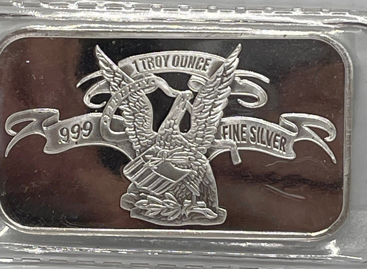 (1) 1 Troy Ounce .999 AG Fine Silver Bar ~ Apmex sealed - Cool Coins & Notes