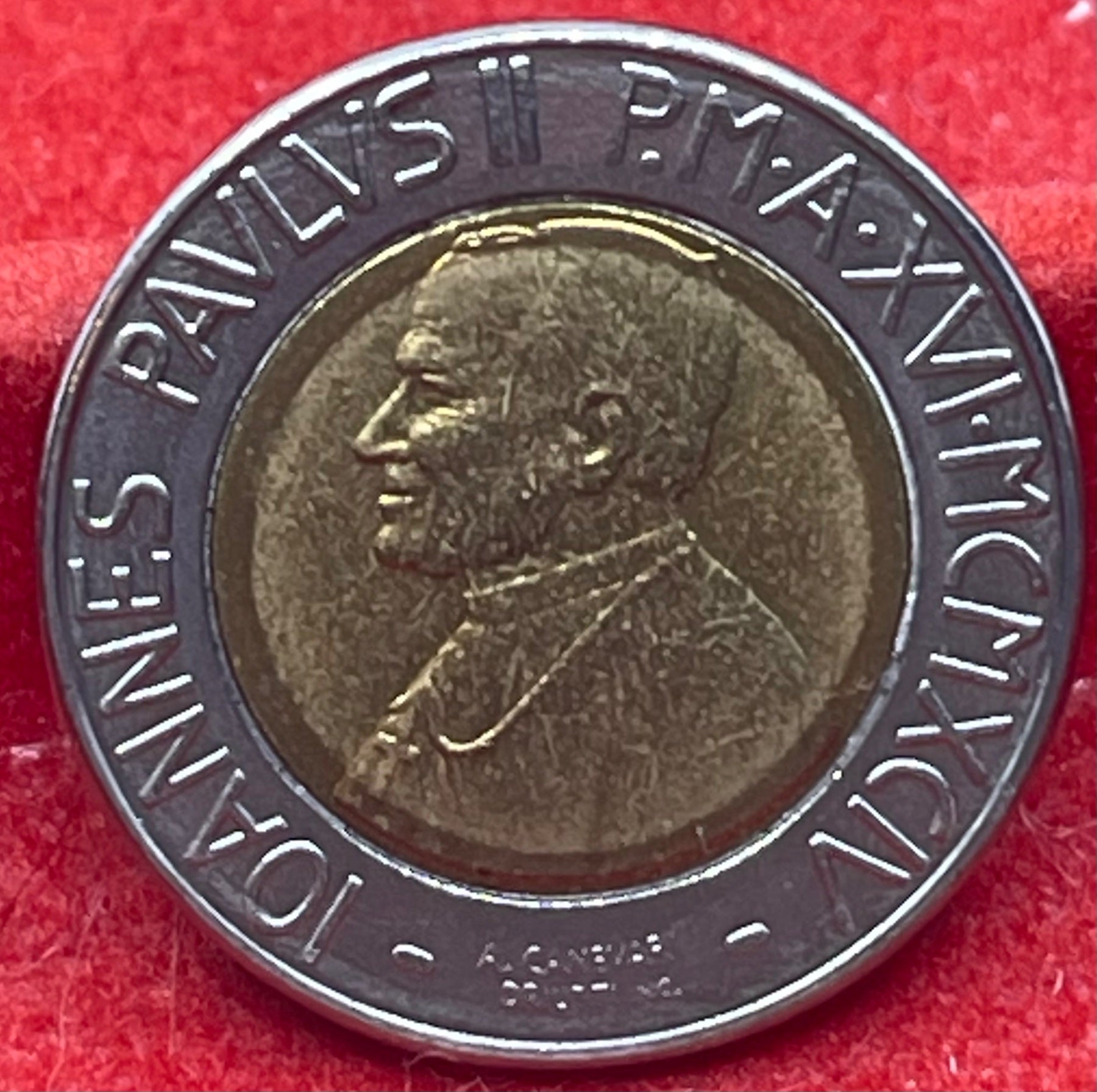 Vatican City 1994 500 Lire KM-257 UNC World Coin — front