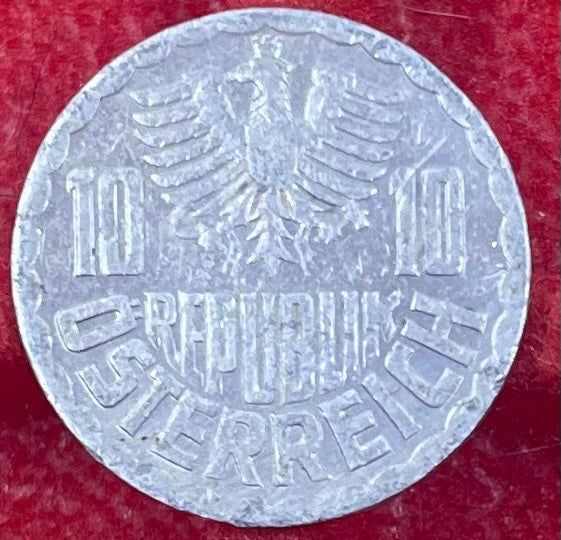 Austria 1987 10 Groschen KM-2878 Circulated World Coin — front