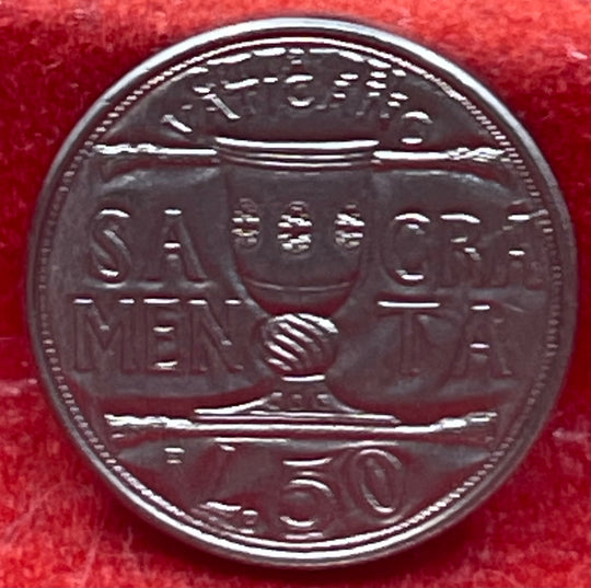 Vatican City 1993 50 Lire KM-246 UNC World Coin