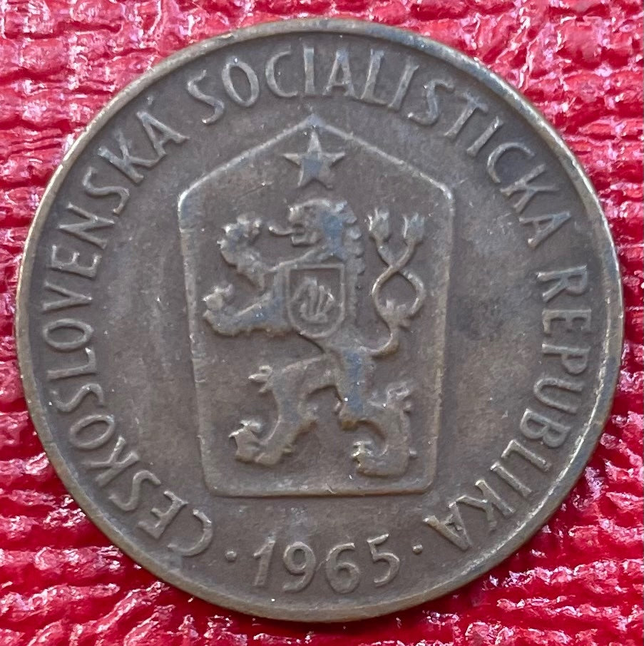 Czechoslovakia 1965 50 haléřů Circulated World Coin Item Shown — front